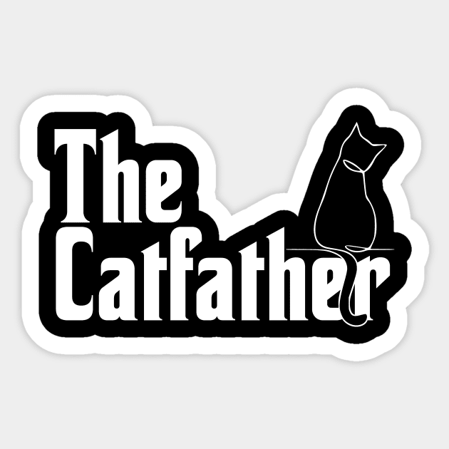 The Catfather Sticker by sebstgelais